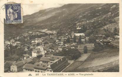 / CPA FRANCE 73 "Aime, vue générale "