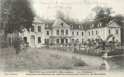 / CPA FRANCE 70 "Frotey les Vesoul, le château"