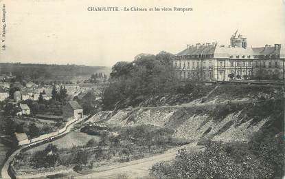/ CPA FRANCE 70 "Champlitte, le château et les vieux remparts"