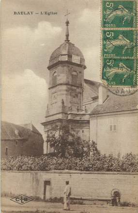 / CPA FRANCE 70 "Baulay, l'église"