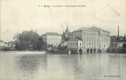 70 Haute SaÔne / CPA FRANCE 70 "Gray, la Saône et les grands moulins"