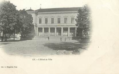 / CPA FRANCE 70 "Gy, l''hôtel de ville"