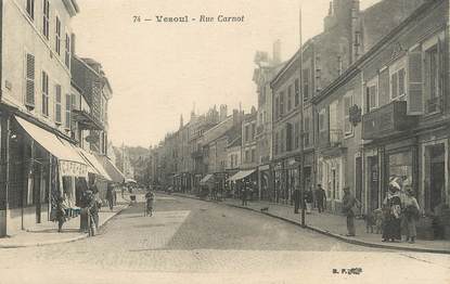 / CPA FRANCE 70 "Vesoul,  rue Carnot"