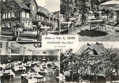 / CPSM FRANCE 68 "Stossvhir, hôtel et villa G. Herr"