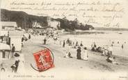 06 Alpe Maritime CPA FRANCE 06 "Juan les Pins, la plage, Ed. L.L."