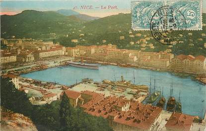 CPA FRANCE 06 "Nice, le port"