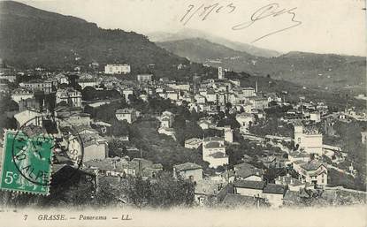 CPA FRANCE 06 "Grasse, panorama, Ed. L.L."