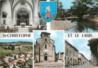 / CPSM FRANCE 26 "Saint Christophe et le Laris"