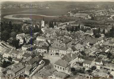 / CPSM FRANCE 71 "Cuisery, vue générale aérienne"