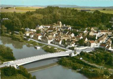 / CPSM FRANCE 77 "Trilbaldou, vue aérienne"