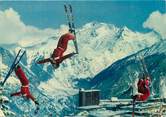 73 Savoie / CPSM FRANCE 73 "Cascadeurs à Courchevel" / SKI