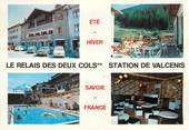 73 Savoie / CPSM FRANCE 73 "Lanslebourg Mont Cenis, hôtel restaurant le relais des 2 Cols"
