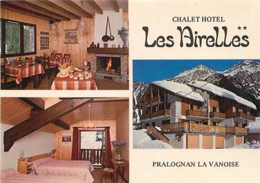 / CPSM FRANCE 73 "Pragnolan la Vanoise, chalet Hôtel restaurant les Airelles"