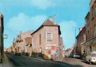 / CPSM FRANCE 78 "Carrieres sous Poissy, le centre des carrières"