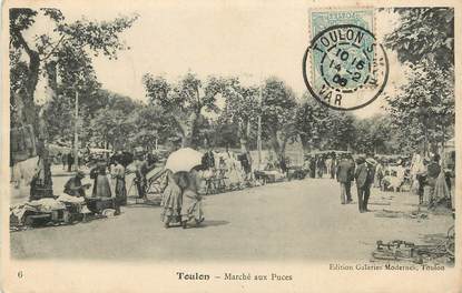CPA FRANCE 83 "Toulon, marché aux puces"