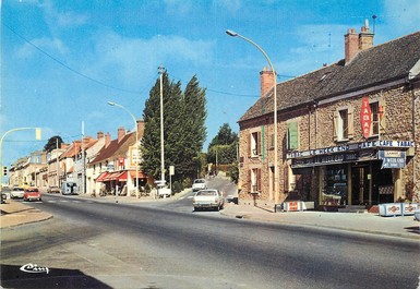 / CPSM FRANCE 78 "Pontchartrain, angle route de Paris et route Néauphle"