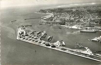 / CPSM FRANCE 76 "Le Havre, vue générale aérienne sur le port"