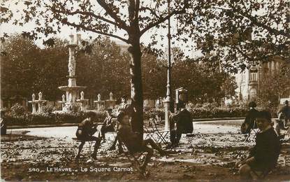 / CPSM FRANCE 76 "Le Havre, le square Carnot"