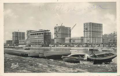 / CPSM FRANCE 76 "Le Havre, le bassin du commerce et les nouveaux immeubles"