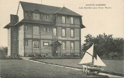 / CPA FRANCE 76 "Sainte Adresse, asile Brévillier pour vieux marins"