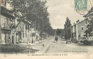 38 Isere / CPA FRANCE 38 "Beaurepaire, av de la gare"