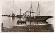 34 Herault / CPSM FRANCE 34 "Sète, entrée du port et phare Saint Louis"