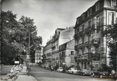 / CPSM FRANCE 70 "Luxueil les Bains, la rue des Thermes et les Grands hôtels"