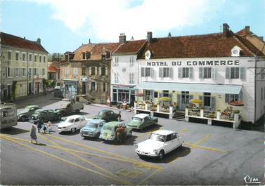 / CPSM FRANCE 71 "Saint Léger sur Dheune, place Capitaine Giraud"