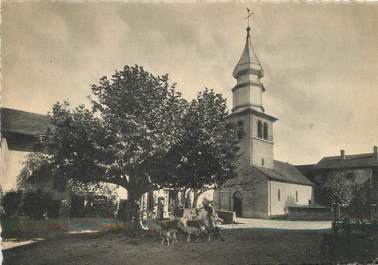 / CPSM FRANCE 74 "Yvoire, la place de l'église"