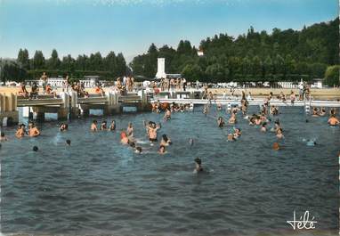 / CPSM FRANCE 73 "La Plage d'Aix Les Bains"