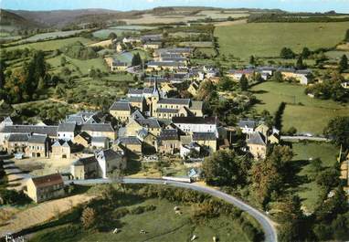 / CPSM FRANCE 71 "Cussy en Morvan, vue générale aérienne"