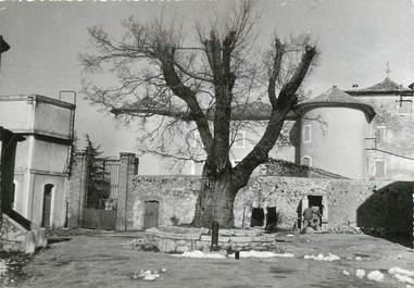 / CPSM FRANCE 34 "Saint Maurice de Navacelles, la place de l'Ormeau"