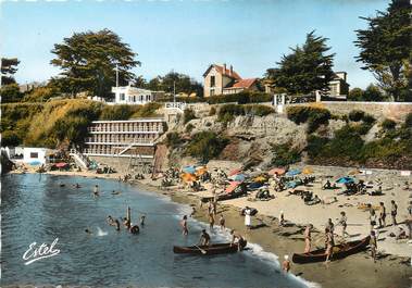 / CPSM FRANCE 44 "Pornic, plage de la Birochère"