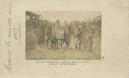 CARTE PHOTO ETHIOPIE 1912