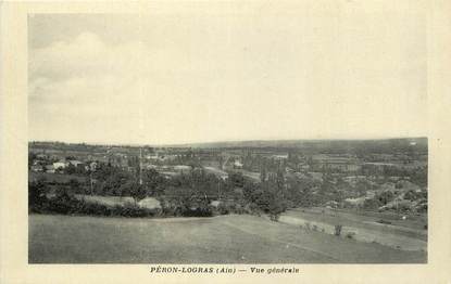 / CPSM FRANCE 01 "Péron Logras, vue générale"