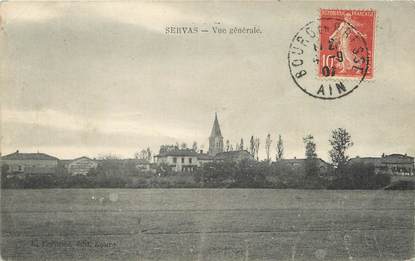 / CPA FRANCE 01 "Servas, vue générale"