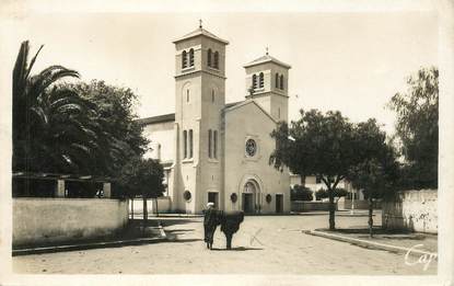 CPA MAROC "Oudja, l'Eglise"