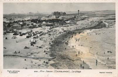 CPSM MAROC "Casablanca, la plage"