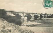 01 Ain / CPA FRANCE 01 "Villieu, pont sur l'Ain"