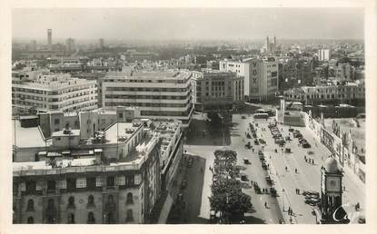  CPSM   MAROC   "Casablanca, Place de France"