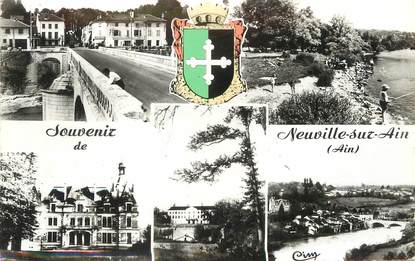 / CPSM FRANCE 01 "Neuville sur Ain"