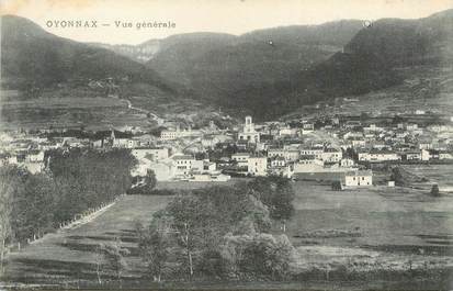 / CPA FRANCE 01 "Oyonnax, vue générale "