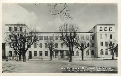 / CPSM FRANCE 01 " Oyonnax, école nationale des matières plastiques"