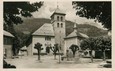 / CPSM FRANCE 74 "Sallanches, place de l'église"