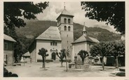 74 Haute Savoie / CPSM FRANCE 74 "Sallanches, place de l'église"