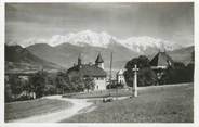 74 Haute Savoie / CPSM FRANCE 74 "Sallanches, les vieux châteaux et le Mont Blanc'