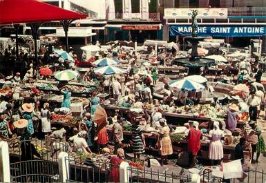   CPSM GUADELOUPE "Marché de Pointe à Pitre"