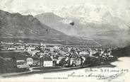 74 Haute Savoie / CPA FRANCE 74 "Sallanches et le Mont Blanc "