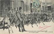 75 Pari / CPA FRANCE 75 "Paris, les troupes eu repos 1er mai 1906" / MILITAIRE