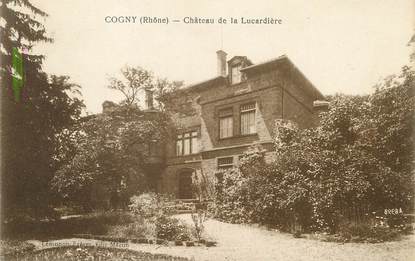 / CPA FRANCE 49 "Cogny, château de la Lucardière"